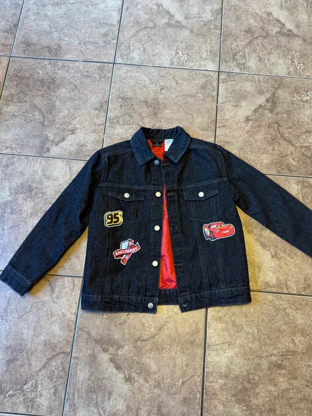 Boys CARS denim jacket